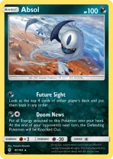 Absol 81/145 Rare Holo from Guardians Rising