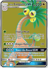 Alolan Exeggutor-GX 107/111 Ultra Rare from Crimson Invasion