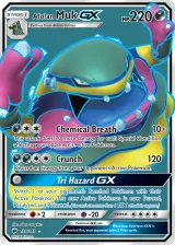 Alolan Muk-GX 138/147 Ultra Rare from Burning Shadows