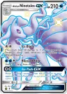 Alolan Ninetales-GX SV53/SV94 Shiny Rare GX from Hidden Fates