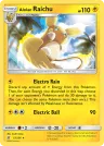 Alolan Raichu 57/236 Rare Holo from Unified Minds