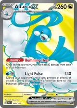 Altaria ex 232/182 Ultra Rare from Paradox Rift