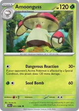 Amoonguss 011/086 Uncommon from Black Bolt