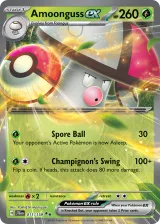 Amoonguss ex 011/159 Double Rare from Journey Together