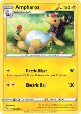 Ampharos 057/189 Rare from Darkness Ablaze