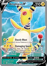 Ampharos V 171/185 Ultra Rare from Vivid Voltage