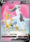 Arceus V 165/172 Ultra Rare from Brilliant Stars