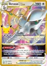 Arceus VSTAR 123/172 Holo Rare VSTAR from 30th Celebration