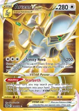 Arceus VSTAR 184/172 Secret Rare from Brilliant Stars