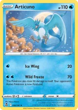 Articuno 036/195 Rare Holo from Silver Tempest