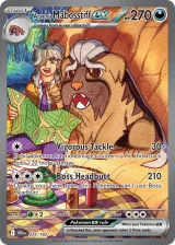 Arven's Mabosstiff ex 235/182 Special Illustration Rare from Destined Rivals
