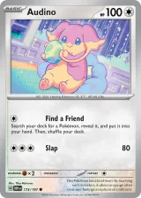 Audino 173/197 Common from Obsidian Flames