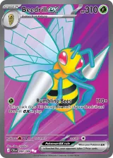 Beedrill ex 098/086 Ultra Rare from Chaos Rising