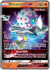 Blacephalon-GX 52/214 Rare Holo GX from Lost Thunder