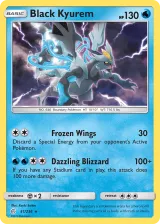 Black Kyurem 61/236 Rare Holo from Cosmic Eclipse