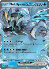 Black Kyurem ex 048/191 Double Rare from Surging Sparks