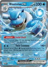 Blastoise ex 009/165 Double Rare from 151