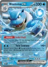 Blastoise ex 009/165 Double Rare from 151