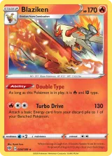 Blaziken 024/189 Rare Holo from Darkness Ablaze