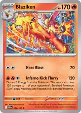 Blaziken 042/182 Rare from Destined Rivals