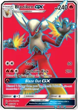 Blaziken-GX 153/168 Ultra Rare from Celestial Storm