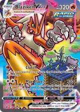 Blaziken VMAX 201/198 Rainbow Rare from Chilling Reign