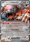 Bloodmoon Ursaluna ex 141/167 Double Rare from Twilight Masquerade