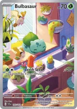 Bulbasaur 143/142 Illustration Rare from Stellar Crown