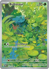 Bulbasaur 166/165 Illustration Rare from 151