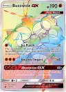 Buzzwole-GX 115/111 Rainbow Rare from Crimson Invasion