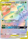 Celebi & Venusaur-GX 182/181 Rainbow Rare from Team Up