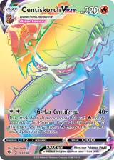 Centiskorch VMAX 191/189 Rainbow Rare from Darkness Ablaze