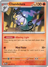 Chandelure 038/167 Rare from Twilight Masquerade