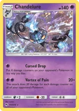 Chandelure 103/214 Rare Holo from Lost Thunder