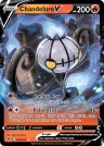 Chandelure V 039/264 Rare Holo V from Fusion Strike