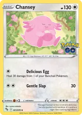 Chansey 051/078 Uncommon from Pokémon GO