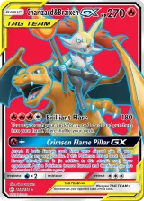 Charizard & Braixen-GX 212/236 Ultra Rare from Cosmic Eclipse