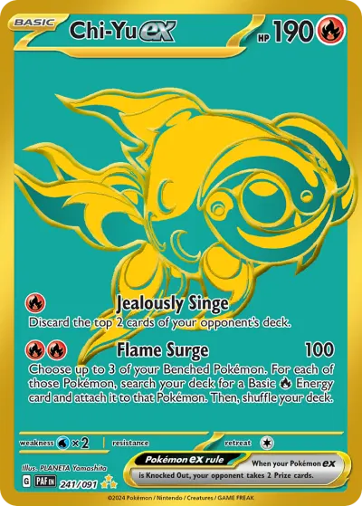 Chi-Yu ex 241/091 Hyper Rare from Paldean Fates