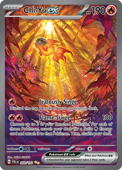 Chi-Yu ex 259/193 Special Illustration Rare from Paldea Evolved