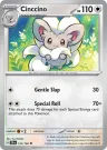 Cinccino 137/162 Uncommon from Temporal Forces
