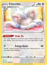 Cinccino 147/202 Rare from Sword & Shield Base