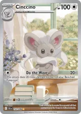 Cinccino 153/086 Illustration Rare from Black Bolt