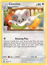 Cinccino 86/111 Uncommon from Crimson Invasion