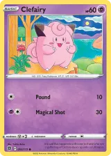 Clefairy 053/172 Common from Brilliant Stars
