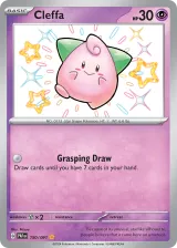 Cleffa 150/091 Shiny Rare from Paldean Fates