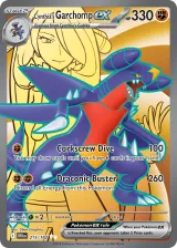 Cynthia's Garchomp ex 215/182 Ultra Rare from Destined Rivals