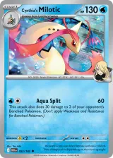 Cynthia's Milotic 053/182 Uncommon from Destined Rivals
