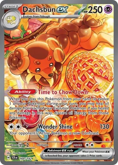 Dachsbun ex 169/142 Special Illustration Rare from Stellar Crown
