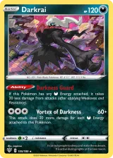 Darkrai 105/189 Rare Holo from Darkness Ablaze