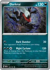 Darkrai 136/197 Rare from Obsidian Flames